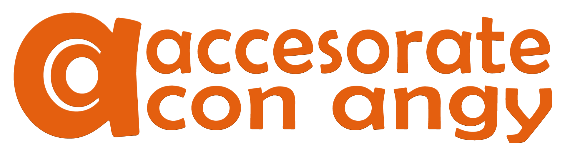 Logotipo Accesorate con Angy